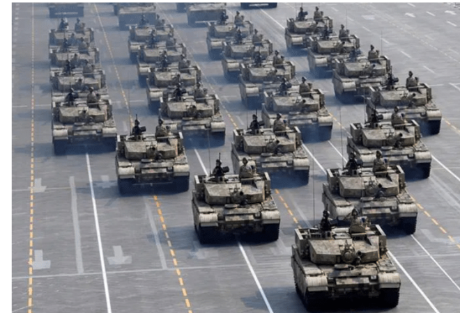 tanques chineses