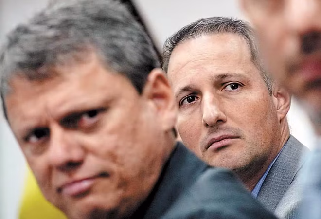 tarcisio e derrite governo do estado sp