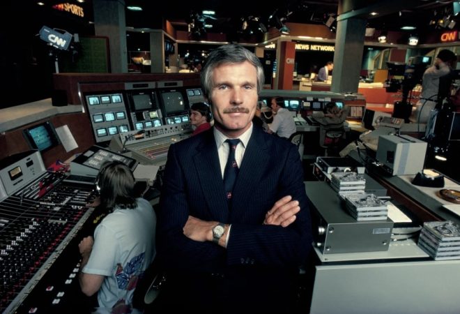 Ted Turner. Foto: Reprodução/CNN