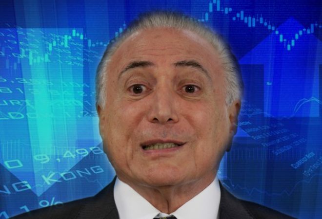 temer bolsa variou