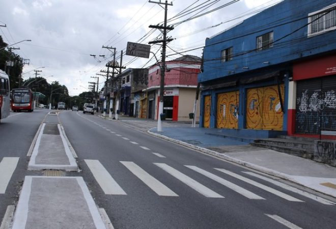 Cidade de São Paulo em quarentena