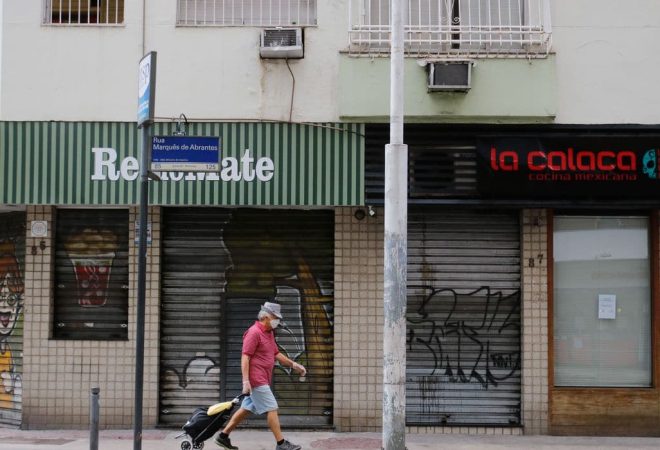 Rio de Janeiro tem o primeiro dia de comércio fechado por determinação da prefeitura
