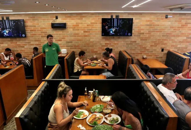 bares e restaurantes