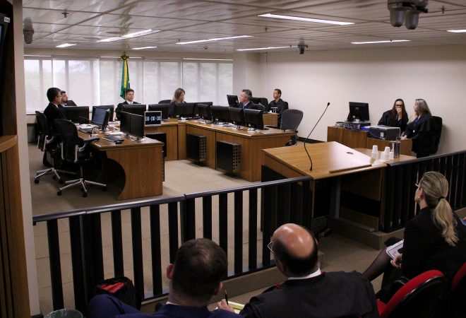 8va turma-7275 24/01/2018 - Julgamento de recursos da Lava Jato na 8ª Turma do TRF4 -- Foto: Sylvio Sirangelo/TRF4