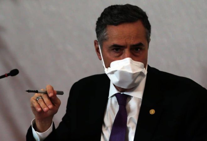O presidente do TSE, ministro Luís Roberto Barroso, apresenta à imprensa e à sociedade, o “Plano de Segurança Sanitária para as Eleições Municipais de 2020”, elaborado pela consultoria sanitária formada por especialistas da Fiocruz e dos hospitais Sírio Libanês e Albert Einstein.