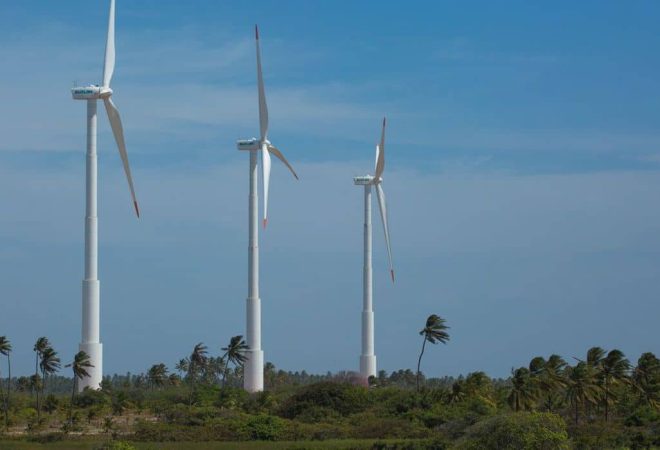 Usina de Energia Eólica (UEE) em Icaraí, no Ceará (CE)