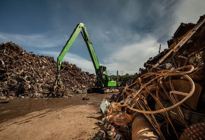 Pilha de sucata - Gerdau Aços Longos - Usina Araçariguama