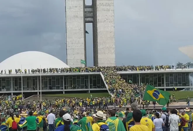 Manifestantes Brasília