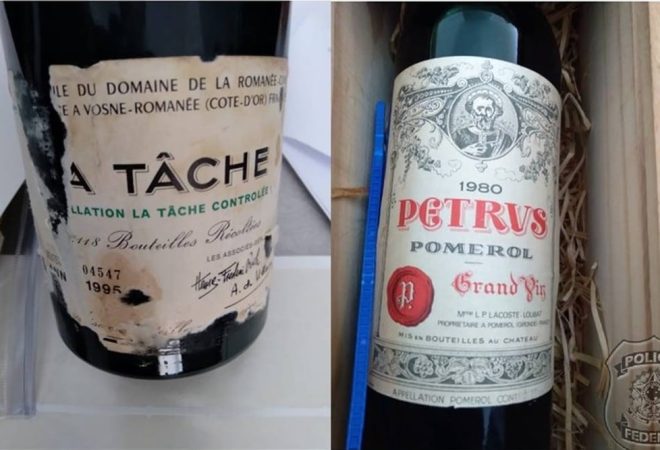 vinhos furtados MRE