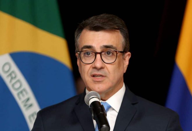 Cerimônia de passagem da copresidência do Programa LAC-OCDE.