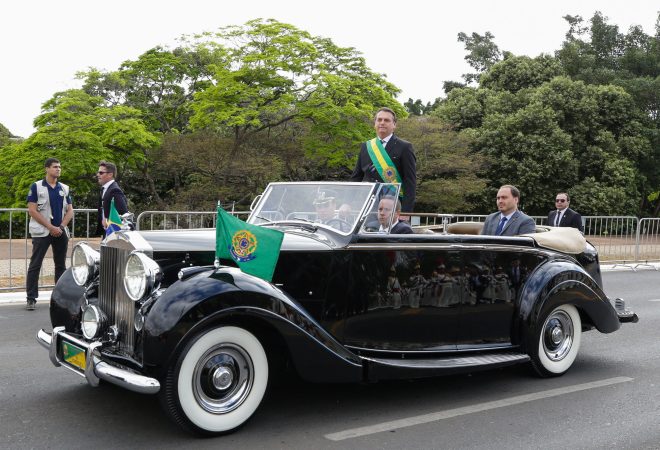(Brasília - DF, 07/09/2019)  presidente Jair Bolsonaro durante Desfile Cívico por ocasião do Dia da Pátria.rFoto: Isac Nóbrega/PR